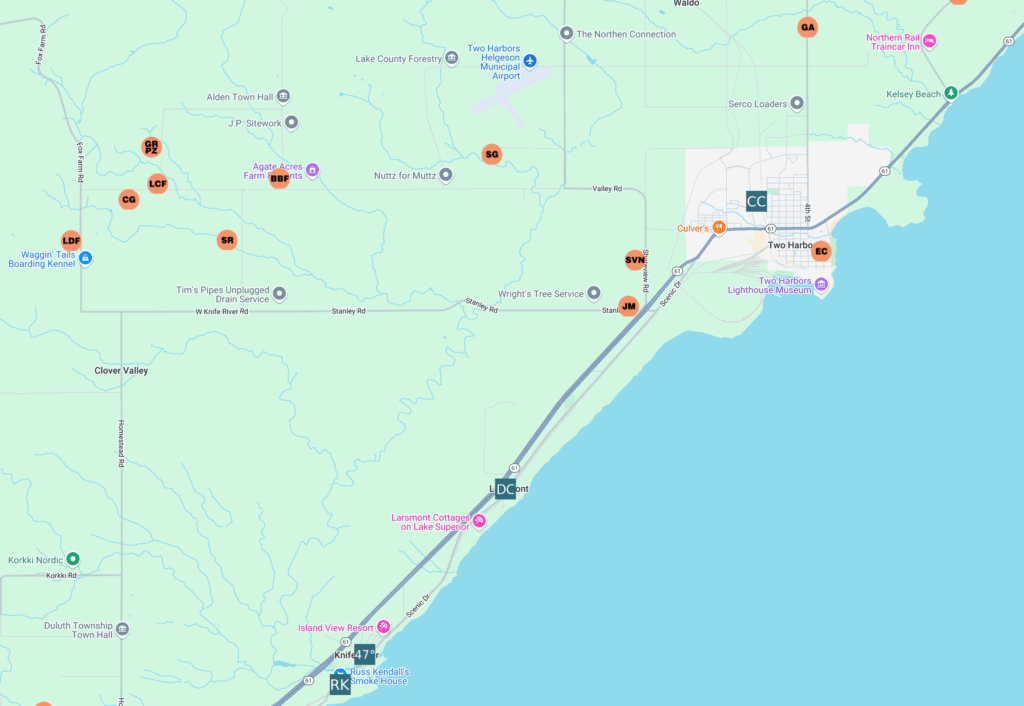 Lake Superior 20-20 Map